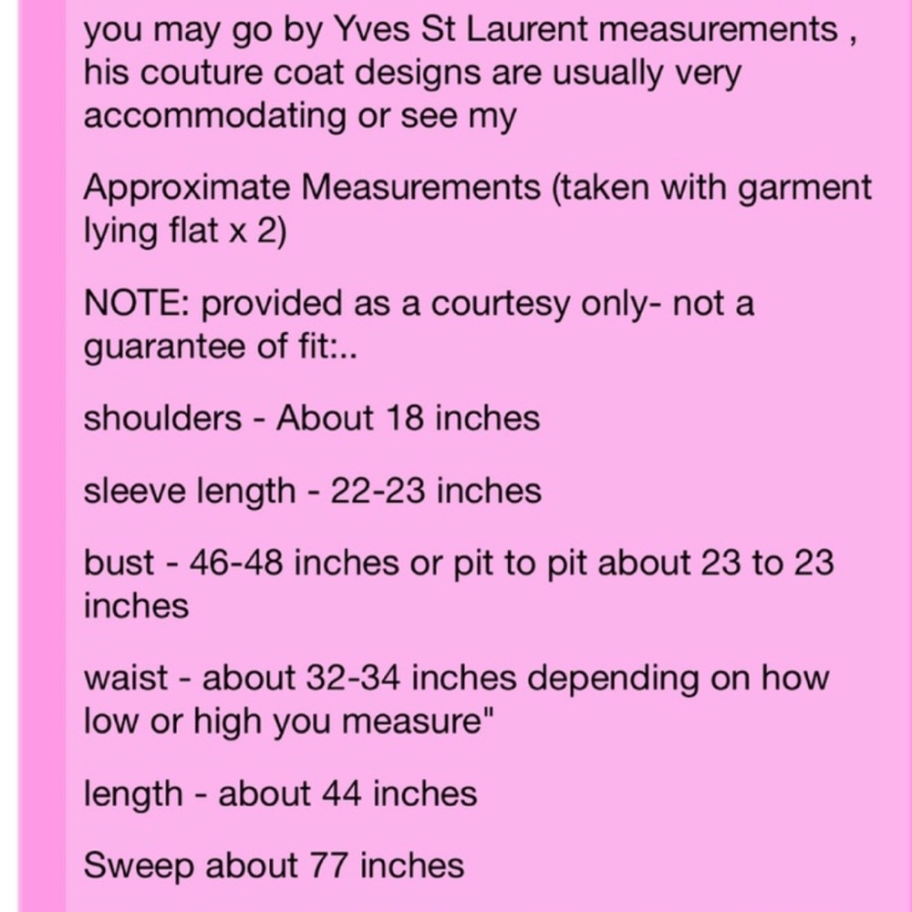 Designer New Yves st Laurent Russian sable fur coat S-M - Picture 13 of 13